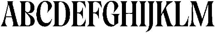 Cleric SemiBold otf (600) Font UPPERCASE