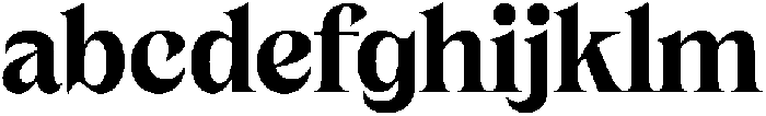 Cleric Wide Bold otf (700) FONT