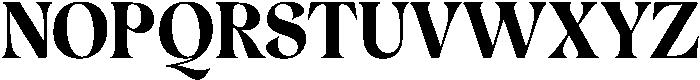 Cleric Wide ExtraBold otf (700) Font UPPERCASE