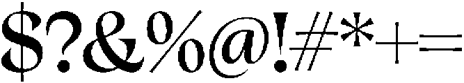 Cleric Wide Medium otf (500) Font OTHER CHARS