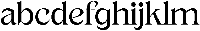 Cleric Wide Regular otf (400) FONT