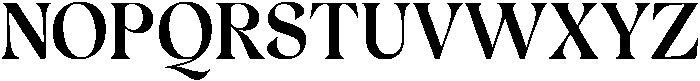 Cleric Wide SemiBold otf (600) Font UPPERCASE