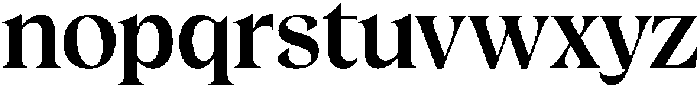 Cleric Wide SemiBold otf (600) Font LOWERCASE