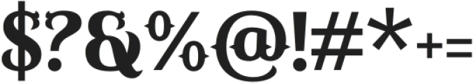 Clesgoth-Regular otf (400) Font OTHER CHARS