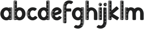 Clever Science Ruler otf (400) Font LOWERCASE