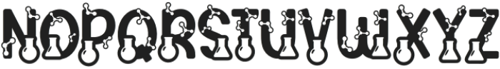 Clever Science Tube otf (400) Font UPPERCASE