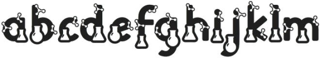 Clever Science Tube otf (400) Font LOWERCASE