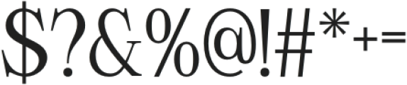 Clevon Regular otf (400) Font OTHER CHARS