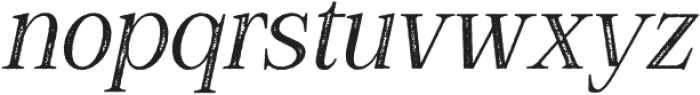 Clevon Stamp Italic otf (400) Font LOWERCASE