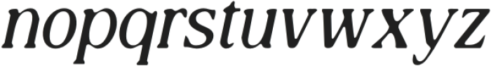 ClevonBlur-Italic otf (400) Font LOWERCASE