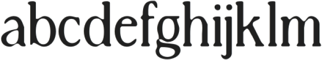 ClevonBlur-Regular otf (400) Font LOWERCASE