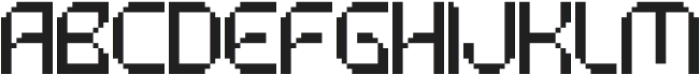 Clexon Pixel Regular otf (400) Font UPPERCASE
