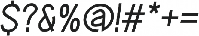 Cliche Regular Italic otf (400) Font OTHER CHARS