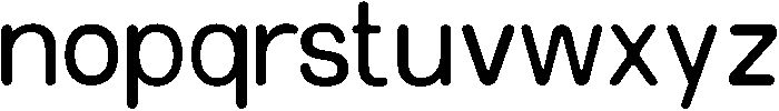 Click-Bold otf (700) Font LOWERCASE