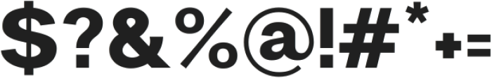 Clinton ExtraBold ttf (700) Font OTHER CHARS