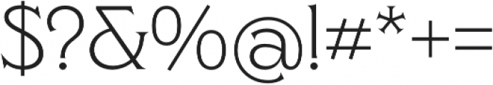 Clockmaker Light otf (300) Font OTHER CHARS