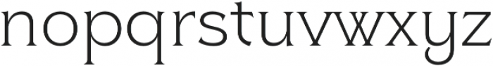 Clockmaker Light otf (300) Font LOWERCASE