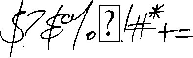 Clockwork otf (400) Font OTHER CHARS