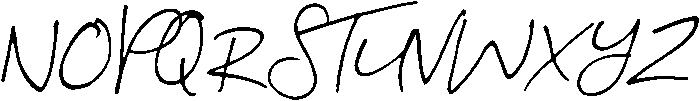 Clockwork otf (400) Font UPPERCASE
