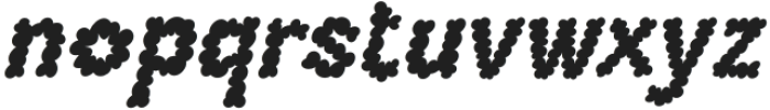 Clodice Italic otf (400) Font LOWERCASE