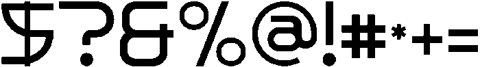 Cloera otf (400) Font OTHER CHARS