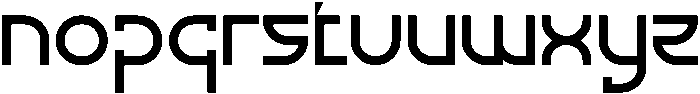 Cloera otf (400) Font LOWERCASE