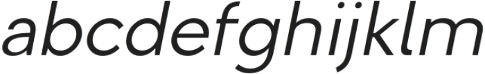 Clofie Italic otf (400) Font LOWERCASE