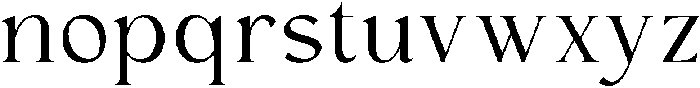 Clony Regular otf (400) Font LOWERCASE
