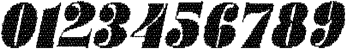 Clorise Disco Italic otf (400) Font OTHER CHARS