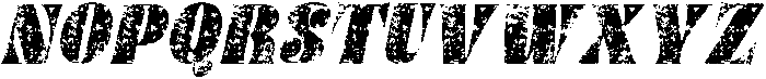 Clorise Stamp Italic otf (400) Font UPPERCASE