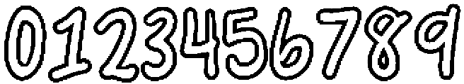 Cloud Nine Outline otf (400) Font OTHER CHARS