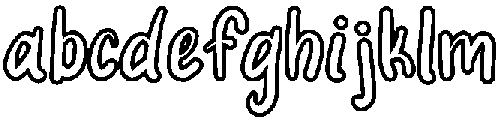 Cloud Nine Outline otf (400) FONT