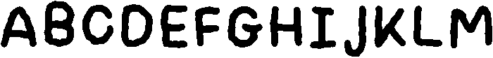 Cloud Nine Regular otf (400) Font UPPERCASE