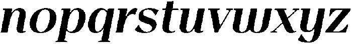CloudLucent-BoldItalic otf (700) Font LOWERCASE