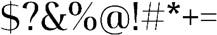 CloudLucent-Regular otf (400) Font OTHER CHARS
