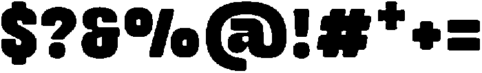 Cloudy Bumpy Regular otf (400) Font OTHER CHARS