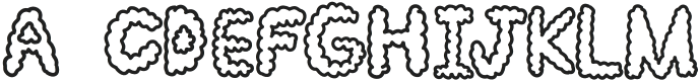Cloudy Clout Medium otf (500) Font UPPERCASE