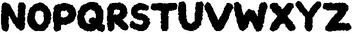 Cloudy Regular otf (400) Font LOWERCASE