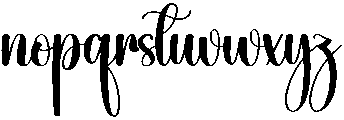 Cloudy Regular otf (400) Font LOWERCASE