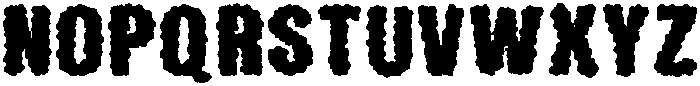 Cloudypop Sunset otf (400) Font UPPERCASE