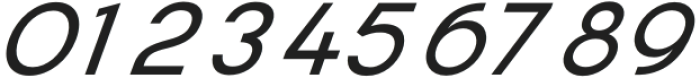 Clover Display Medium Italic otf (500) Font OTHER CHARS