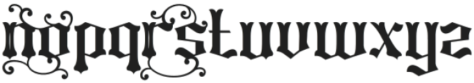 Clover Moly Regular otf (400) Font LOWERCASE