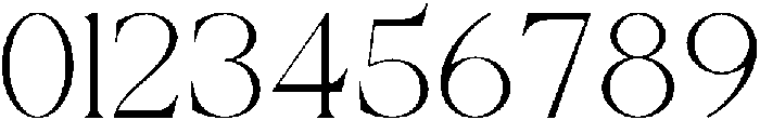 Clover otf (400) Font OTHER CHARS