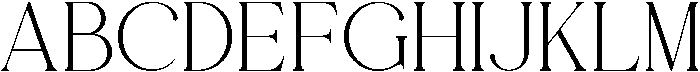 Clover otf (400) Font UPPERCASE