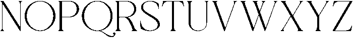 Clover otf (400) Font UPPERCASE