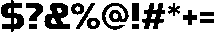 Clover otf (400) Font OTHER CHARS