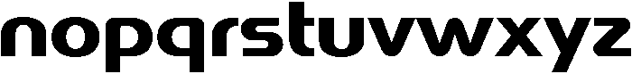 Clover otf (400) Font LOWERCASE