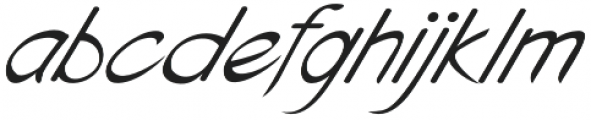 Cloverleaf Italic otf (400) Font LOWERCASE