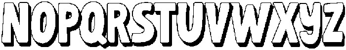 Club Merry 3d otf (400) Font LOWERCASE
