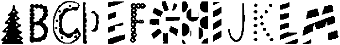 Club Merry Deco otf (400) Font UPPERCASE